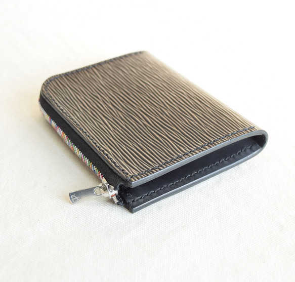栃木レザーのL字ファスナー財布　L252 4枚目の画像