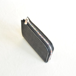 栃木レザーのL字ファスナー財布　L252 5枚目の画像