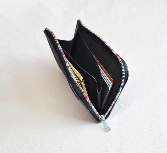 栃木レザーのL字ファスナー財布　L252 3枚目の画像