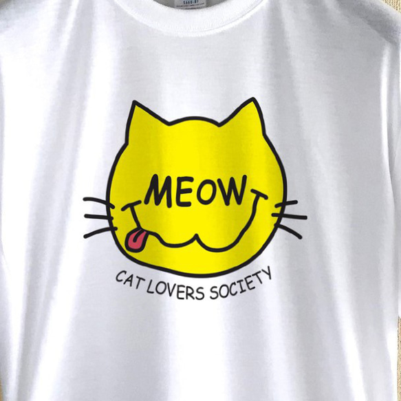 CAT LOVERS SOCIETY / ドライTシャツ 2枚目の画像