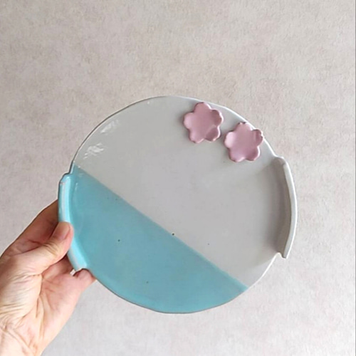 新品未使用】困った時には星に聞け プレート お皿 ピンク② あべ美幸