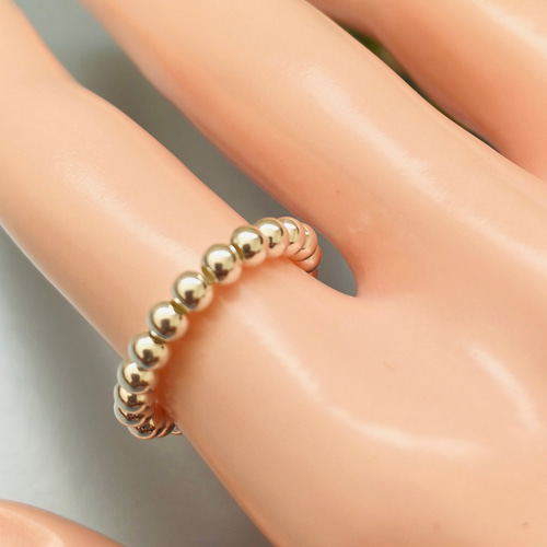 yukko　 Silver925 つぶつぶ　ボール　リング　指輪 Silver925 つぶつぶボールリング指輪