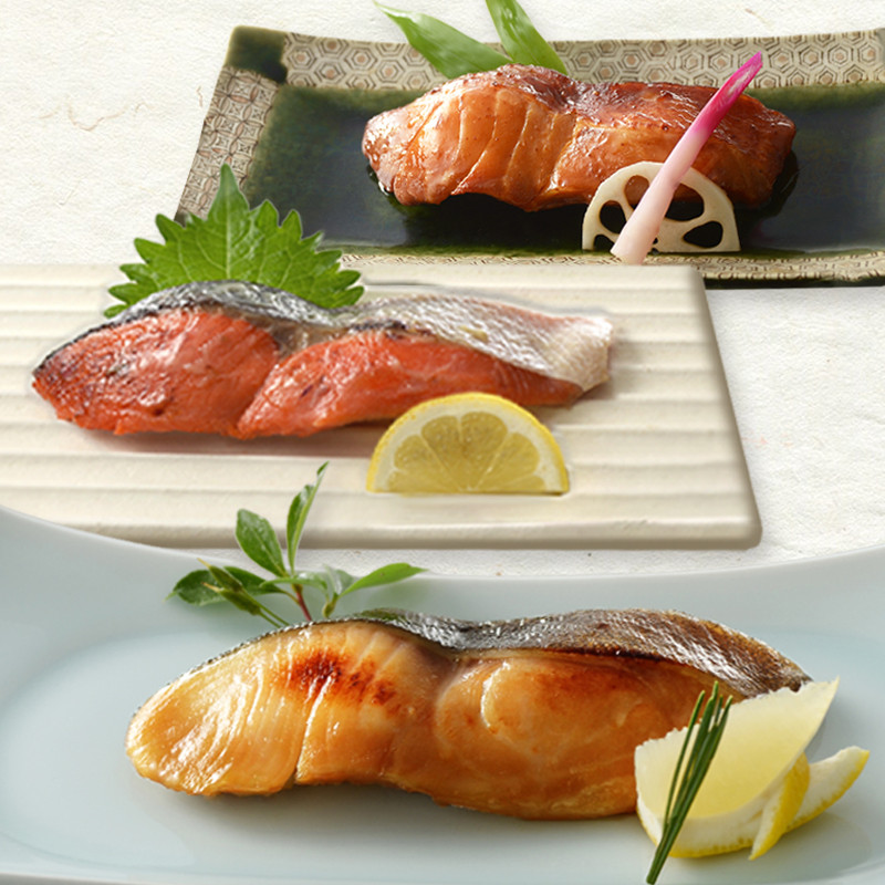 手づくり魚漬【龍宮伝】レンジ対応　3種6パック　送料無料※一部地域