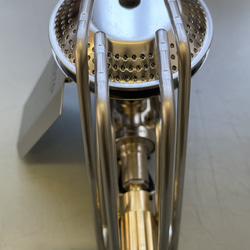 SOTO  ST 310/340用　真鍮製ガス調節ノブ 麻婆'sスロットル 6枚目の画像