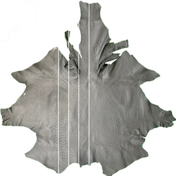 日本製　クライン・カルー　オーストリッチ　Lサイズ　３５㎜巾　上質　ベルト　真鍮磨き上げ金具　エキゾチックレザー 10枚目の画像