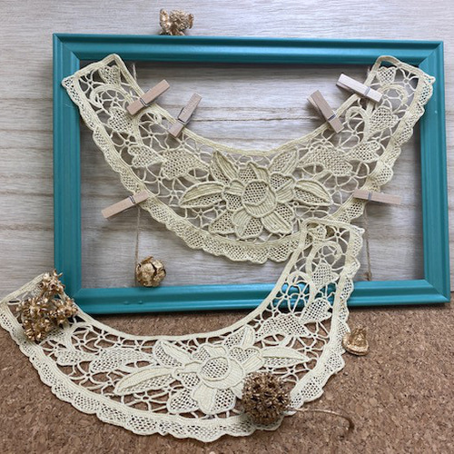 RC-1047 レトロ③スワトウ刺繍のモチーフ レース Relace 通販 15479876