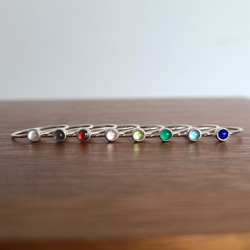 【8colors】gemstone RING / SV925 ≪送料無料≫ 13枚目の画像