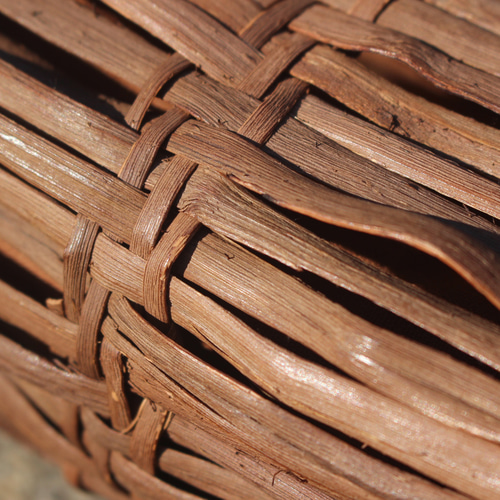 98301 山葡萄 籠 かご バッグ コンパクト 巾着 手作り送料無料 山葡萄