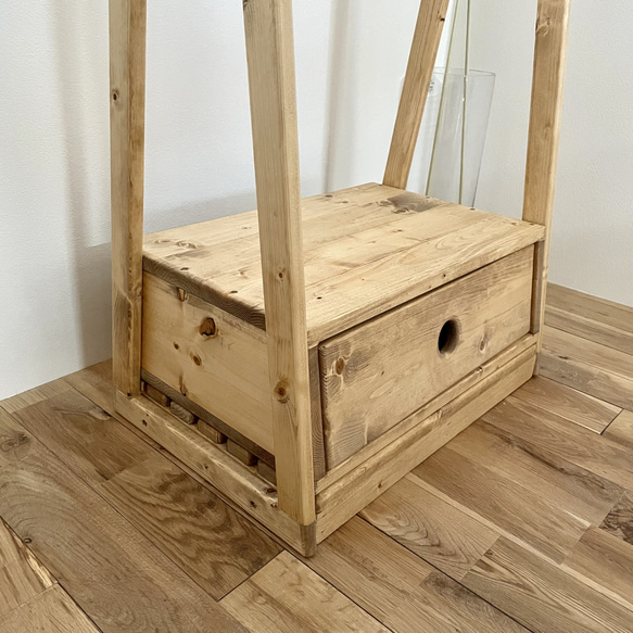 木製ハンガーラック⁂ 4枚目の画像