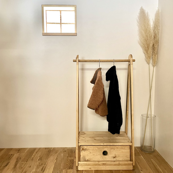 木製ハンガーラック⁂ 食器・家具 yama. 通販 15480722