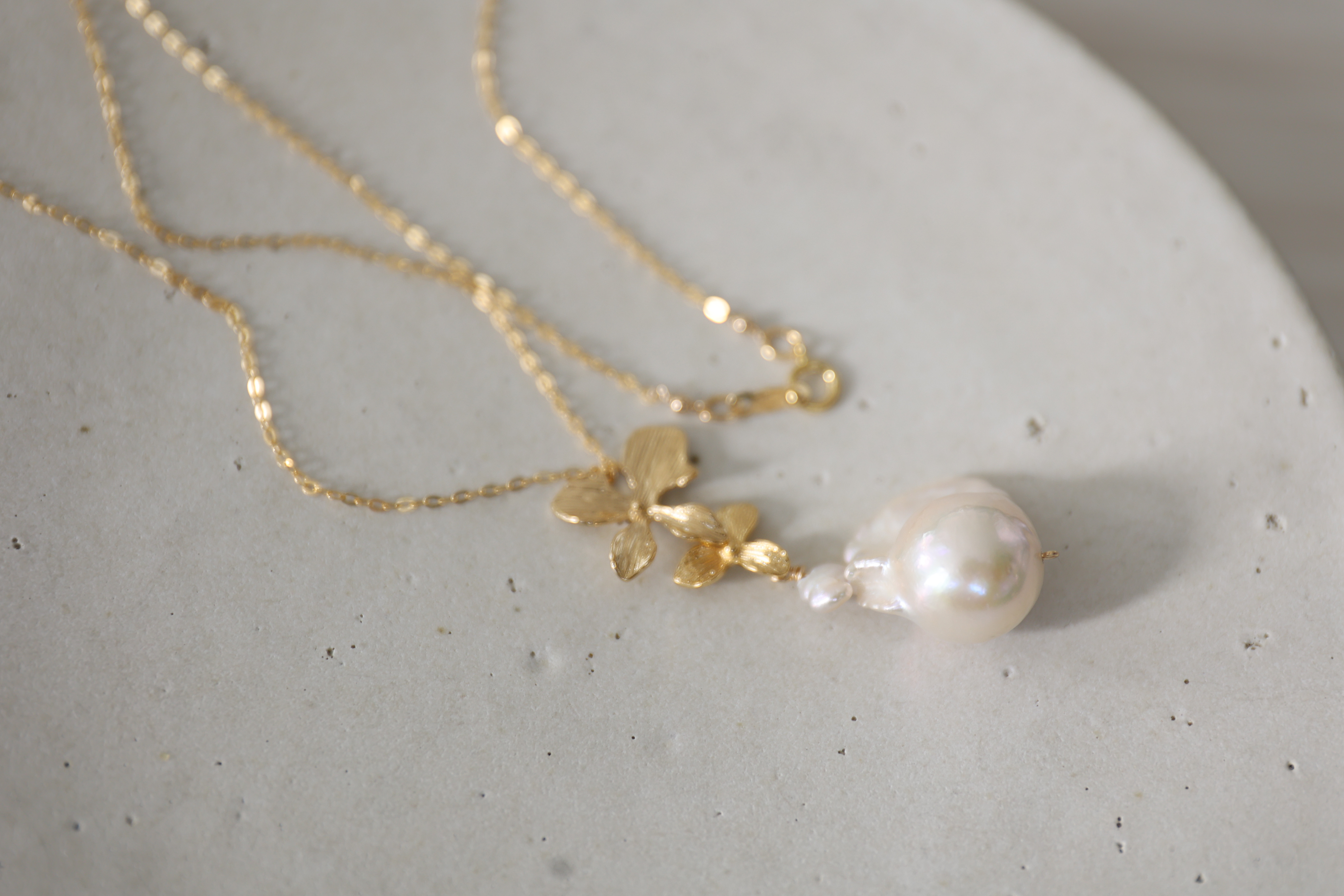 14KGF pearl necklace[kgf5112]