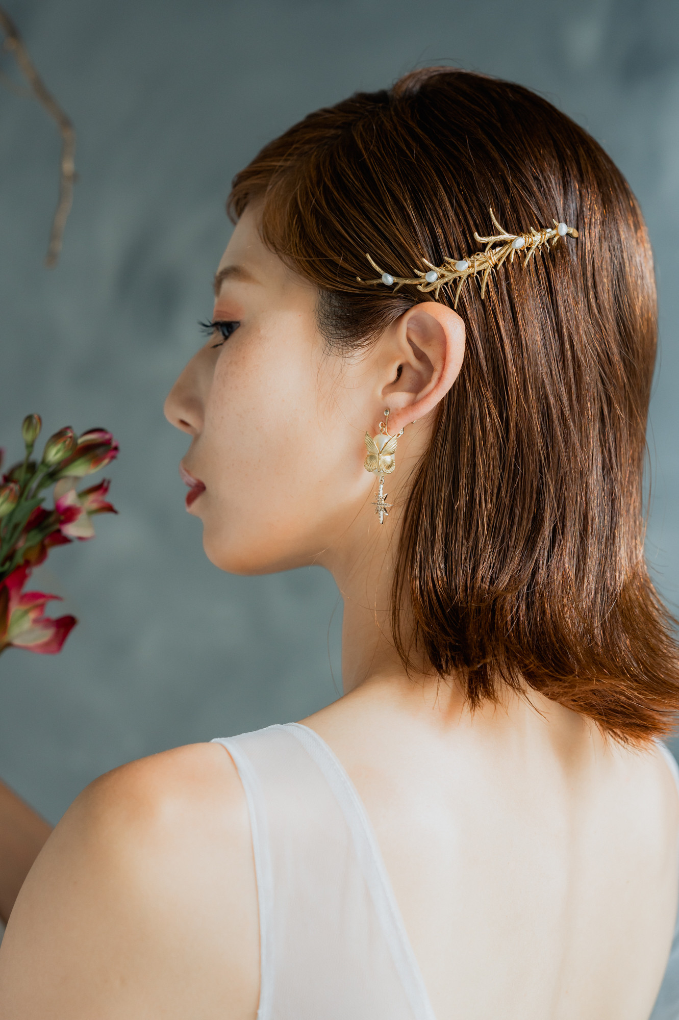 Leaf head parts  〜baroque Pearl～