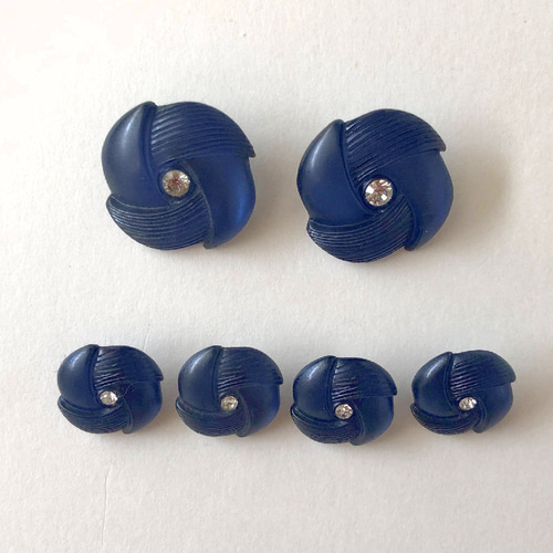 のぼたん カラーボタン 直径約21mm 6個入 ぼたん | 手芸材料のネットショップ