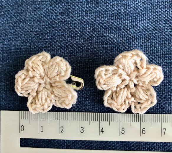 2個セット　桜　ブローチ　コサージュ　　Set of 2 Cherry Blossom Brooch Corsage 3枚目の画像