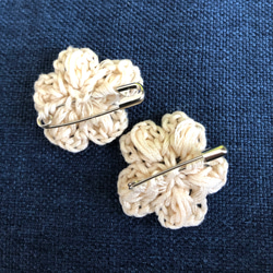 2個セット　桜　ブローチ　コサージュ　　Set of 2 Cherry Blossom Brooch Corsage 2枚目の画像