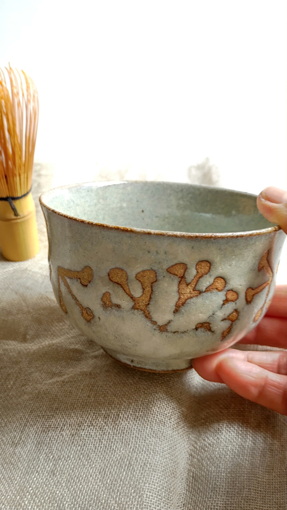 みつまた薄茶碗 4枚目の画像