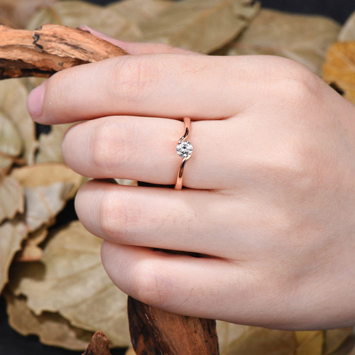 K10とシルバー指輪 シルバー／K10ダイヤモンドリング（L）｜リング｜アガット 公式