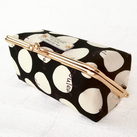 がま口ポーチ/スクエアポーチ/ひし形ポーチ/トレーポーチ/変形