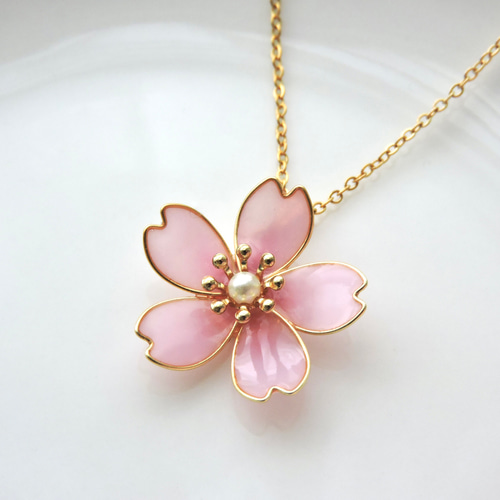 Jewel closet by L&Co. 桜 さくら ネックレス レディース