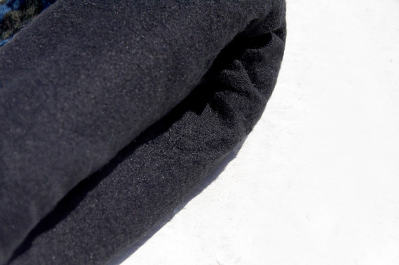 手織りピュアウールハット/ニットニットハット/インナー起毛手編みウールハット/ウールハット - 北欧フィンランド風 誕生日プレゼ 3枚目の画像