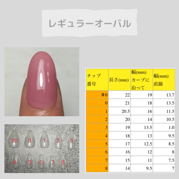 サイズ確認用チップ/送料無料 4枚目の画像