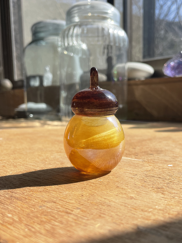 どんぐりのインクウェル(インク瓶) ☆ご注文前に在庫のお問い合わせを