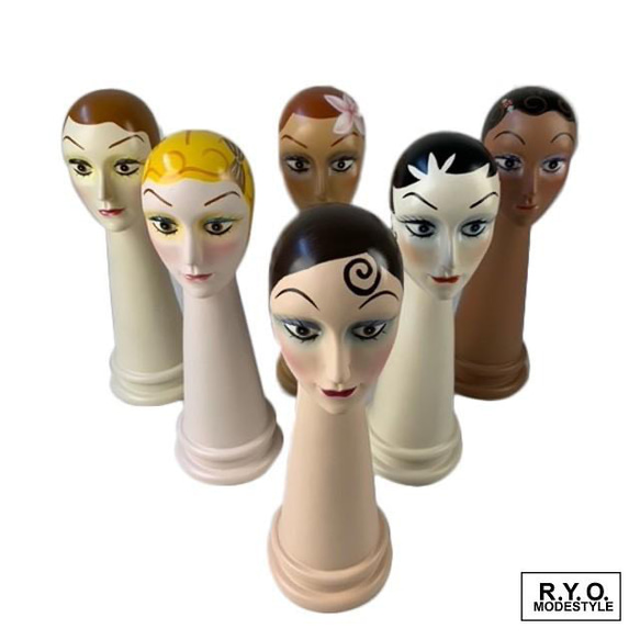 マネキン トルソー ボディ ドール ネックレススタンドS バタフライ 