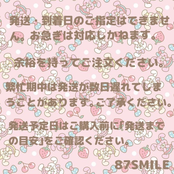 さくらんぼ❁﻿お名前ワッペン❁﻿横書き 7枚目の画像