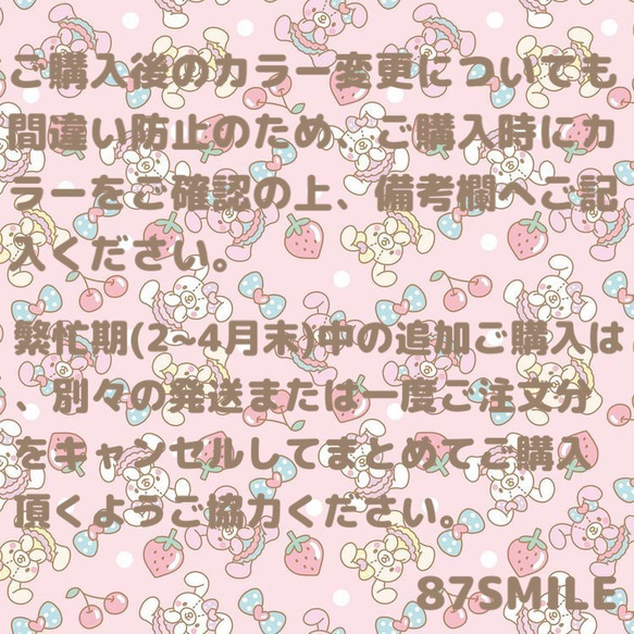 さくらんぼ❁﻿お名前ワッペン❁﻿横書き 9枚目の画像