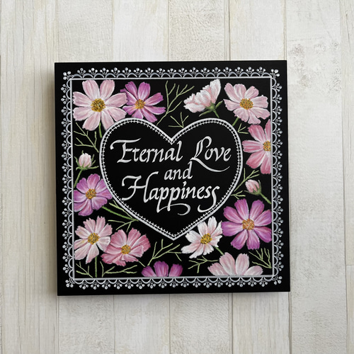 メッセージボード・コスモス（お好きな言葉をお入れします）✨チョーク