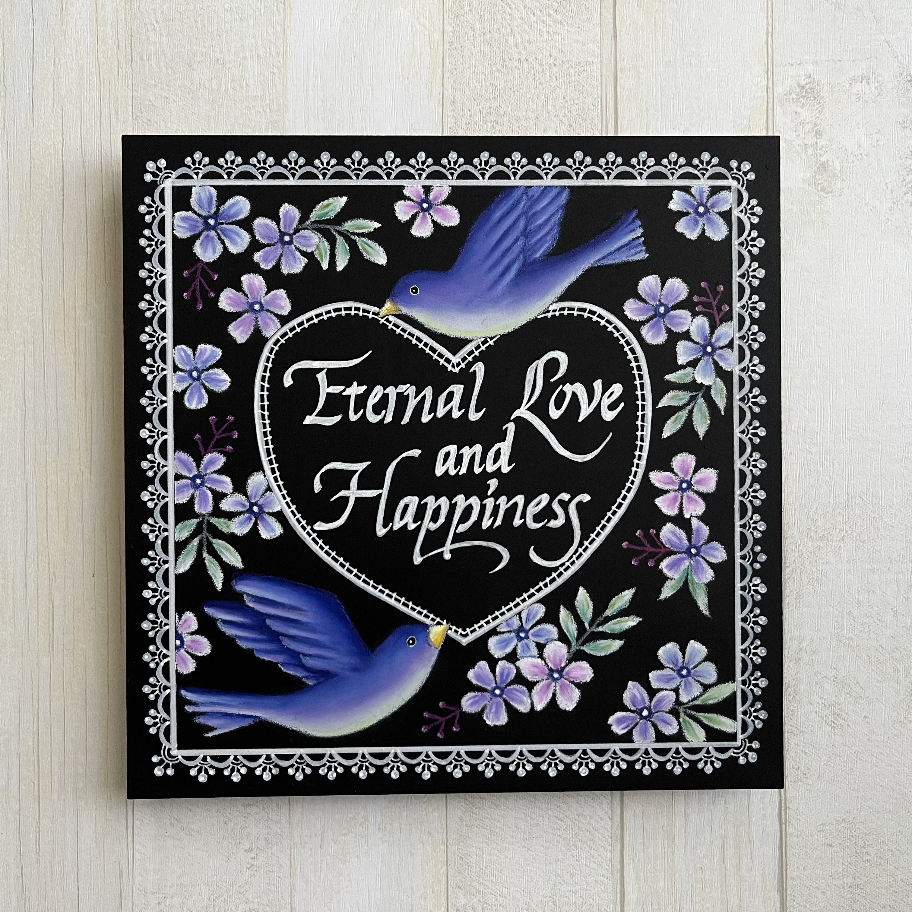 メッセージボード・青い鳥（お好きな言葉をお入れします