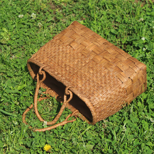 山葡萄 かごバッグ 網代編み やまぶどう 山ぶどう レディース