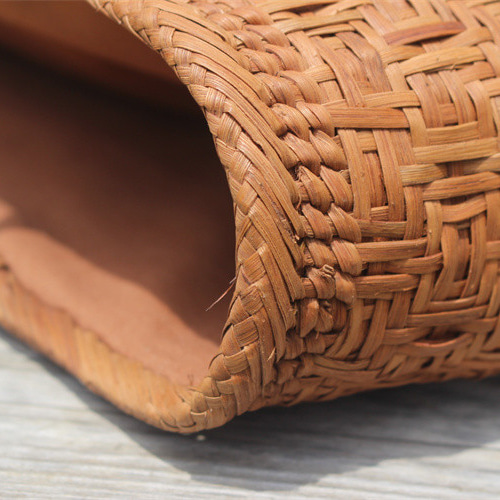 XXLサイズ 山葡萄 亀甲編み 籠 かご バッグ コンパクト 巾着 手作り  