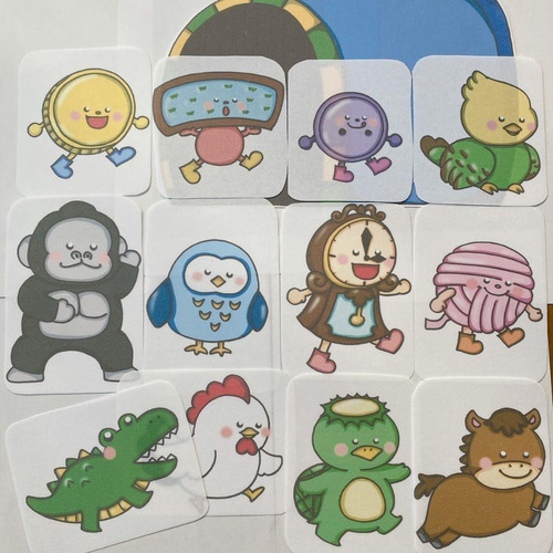 へんしんトンネル パネルシアター お話 物語 台本つき 言葉遊び