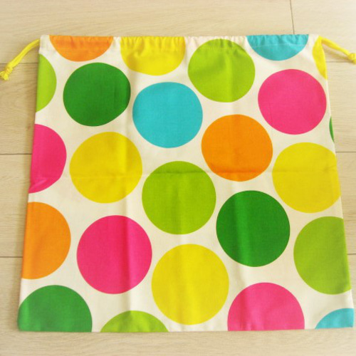 34-66◇送料無料♪◇ループ選択式*大きな巾着袋◇45×45cm 34-66◇送料無料♪◇ループ選択式*大きな巾着袋◇45×45cm