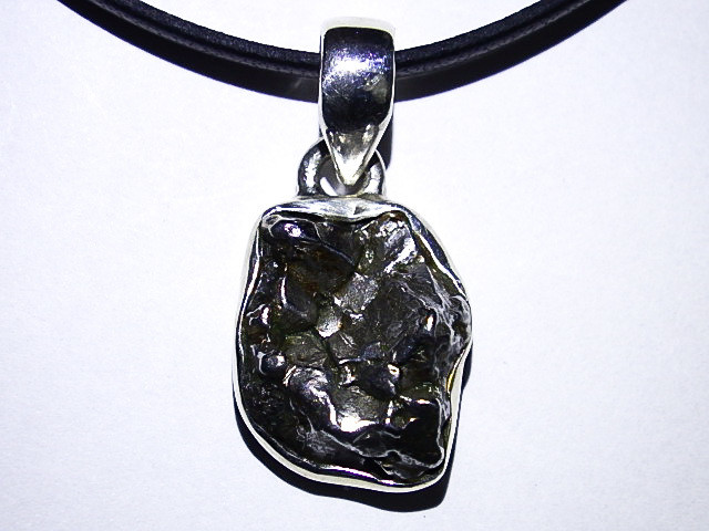 ★宇宙から飛来！鉄隕石★カンボデルシエロ★ネックレス銀製ペンダントsilver925★ハンドメイド男女サイズ★