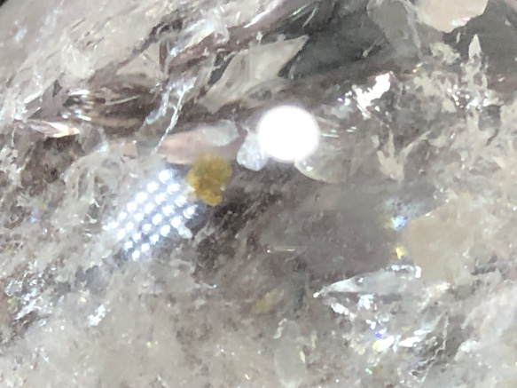 ヒマラヤ産水晶丸玉　48ミリ　165g 6枚目の画像