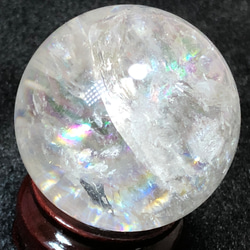 ヒマラヤ産水晶丸玉　48ミリ　165g 8枚目の画像