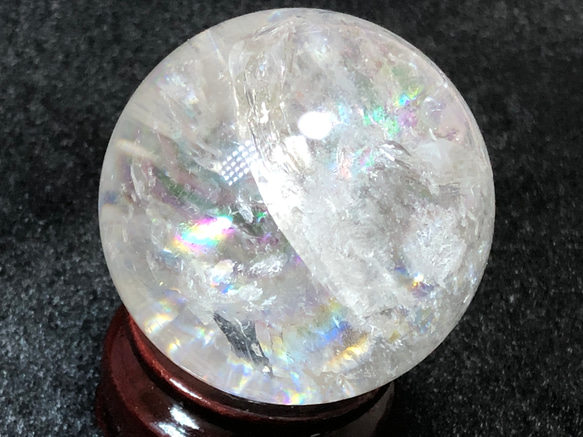 ヒマラヤ産水晶丸玉　48ミリ　165g 8枚目の画像
