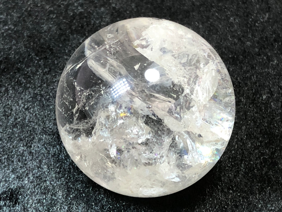 ヒマラヤ産水晶丸玉　48ミリ　165g 12枚目の画像