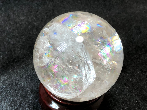 ヒマラヤ産水晶丸玉　48ミリ　165g 3枚目の画像