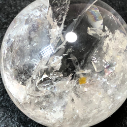 ヒマラヤ産水晶丸玉　48ミリ　165g 16枚目の画像