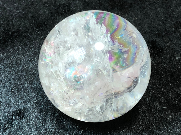 ヒマラヤ産水晶丸玉　48ミリ　165g 10枚目の画像