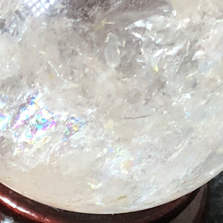 ヒマラヤ産水晶丸玉　48ミリ　165g 7枚目の画像