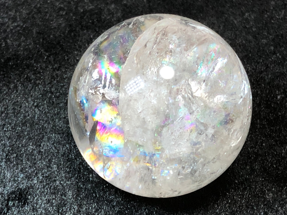 ヒマラヤ産水晶丸玉　48ミリ　165g 11枚目の画像
