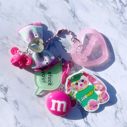 【ここあ】じゃらじゃらキーホルダー じゃらじゃらキーホルダー