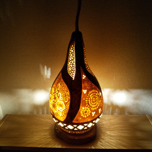 ひょうたんランプ 照明 間接照明 スタンドライト・テーブルランプ ゆめ