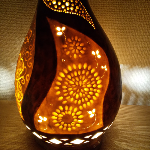 ひょうたんランプ 照明 間接照明 スタンドライト・テーブルランプ ゆめ