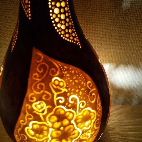 ひょうたんランプ 照明 間接照明 スタンドライト・テーブルランプ ゆめ