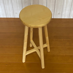 【みぃママ様専用ページ】High stool without corners　角のないハイスツール　 2枚目の画像